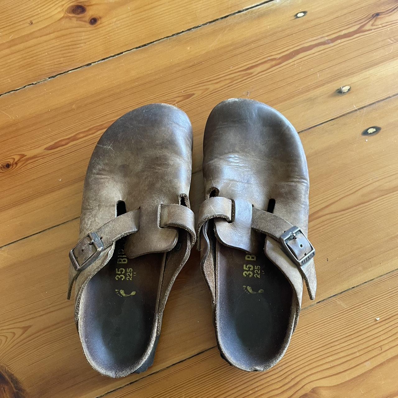 Birkenstock bostons size 35 Fits a size 6 aud... - Depop