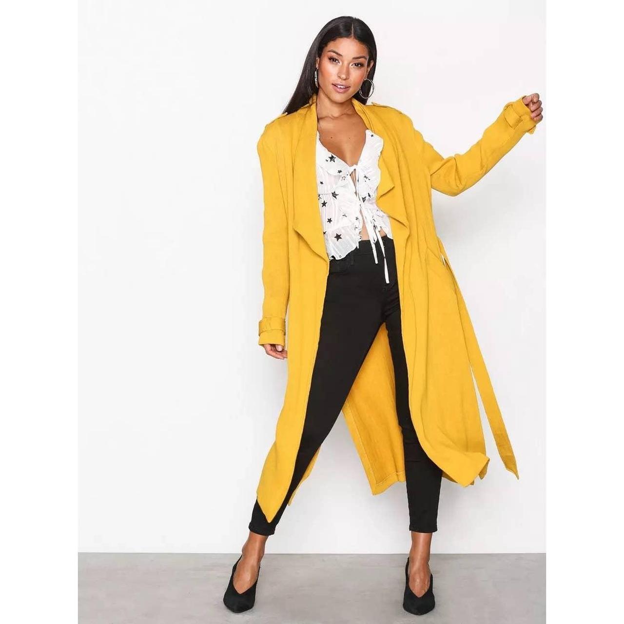 river island yellow jacket