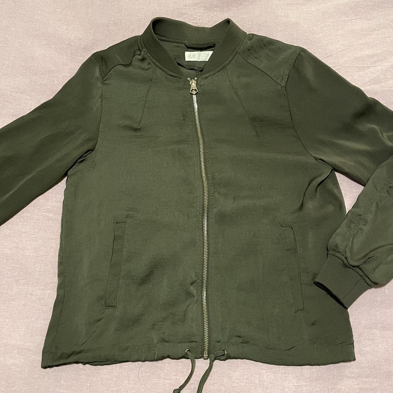Women's Khaki Jacket Depop