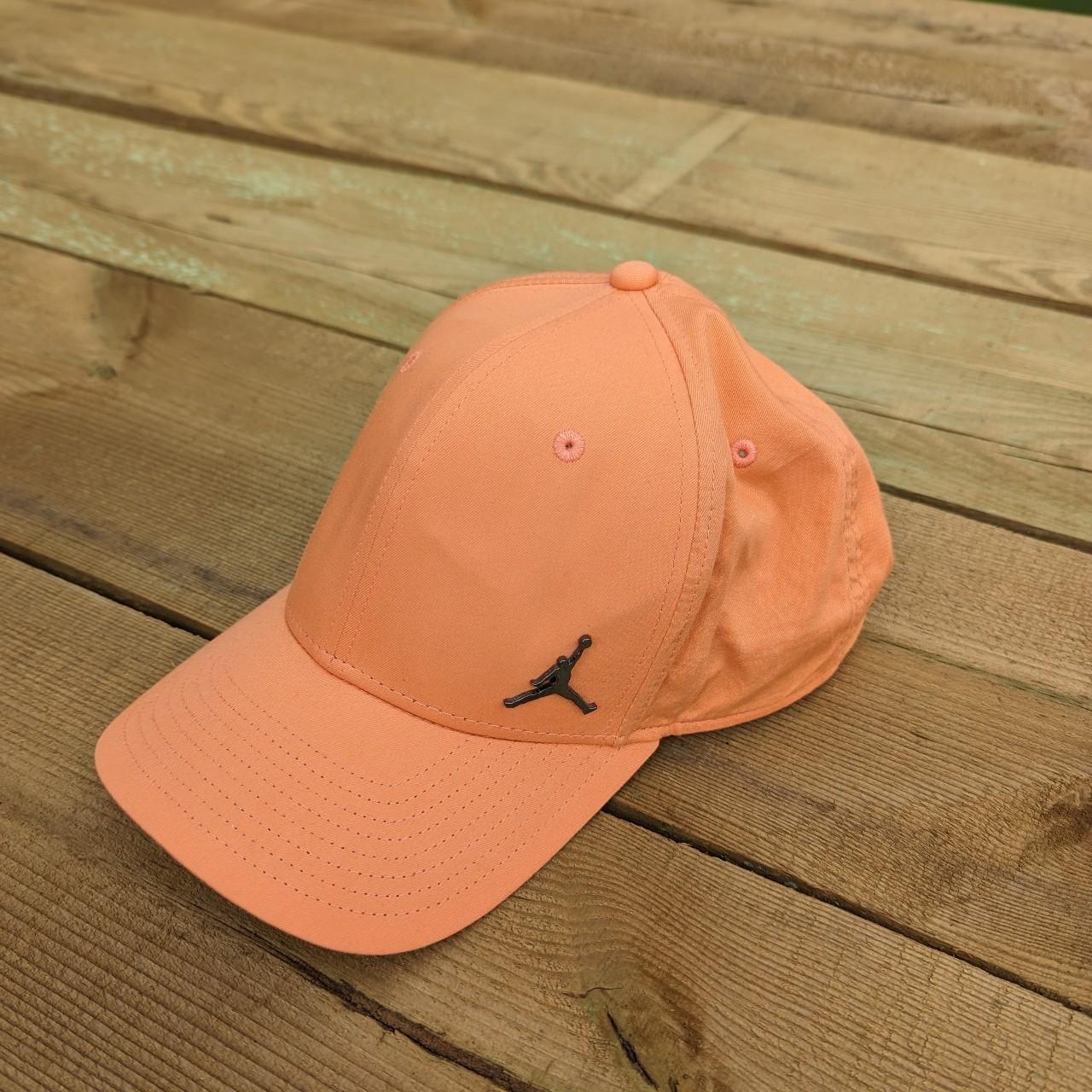 Jordan hat in pastel orange Lovely item practically... Depop
