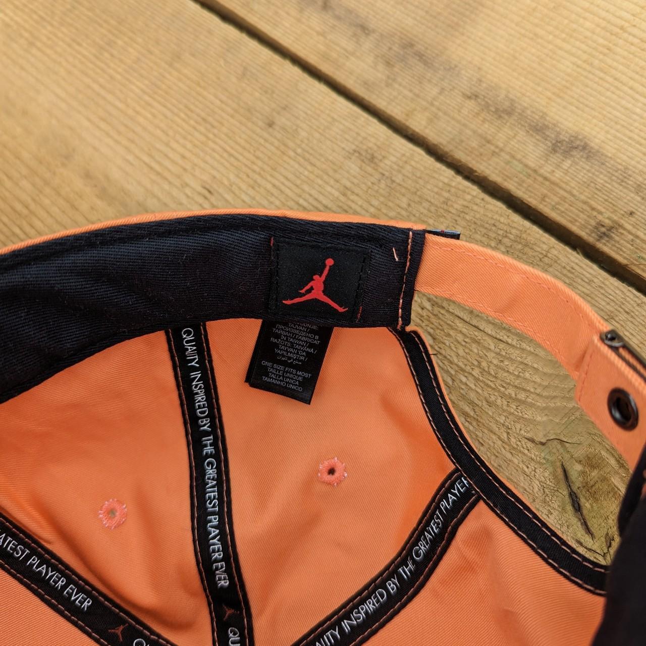 Jordan hat in pastel orange Lovely item practically... Depop