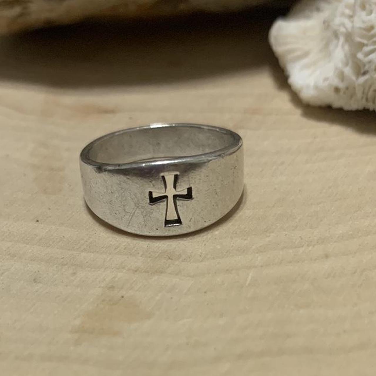 James avery sale wide crosslet ring