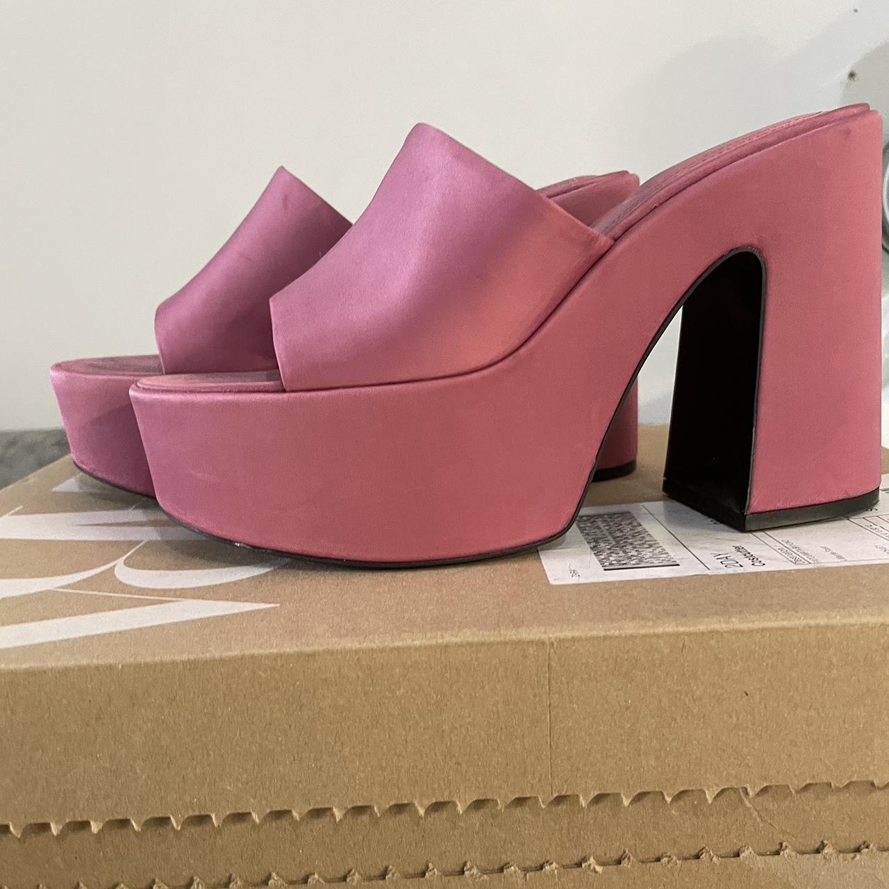 zara platform heels