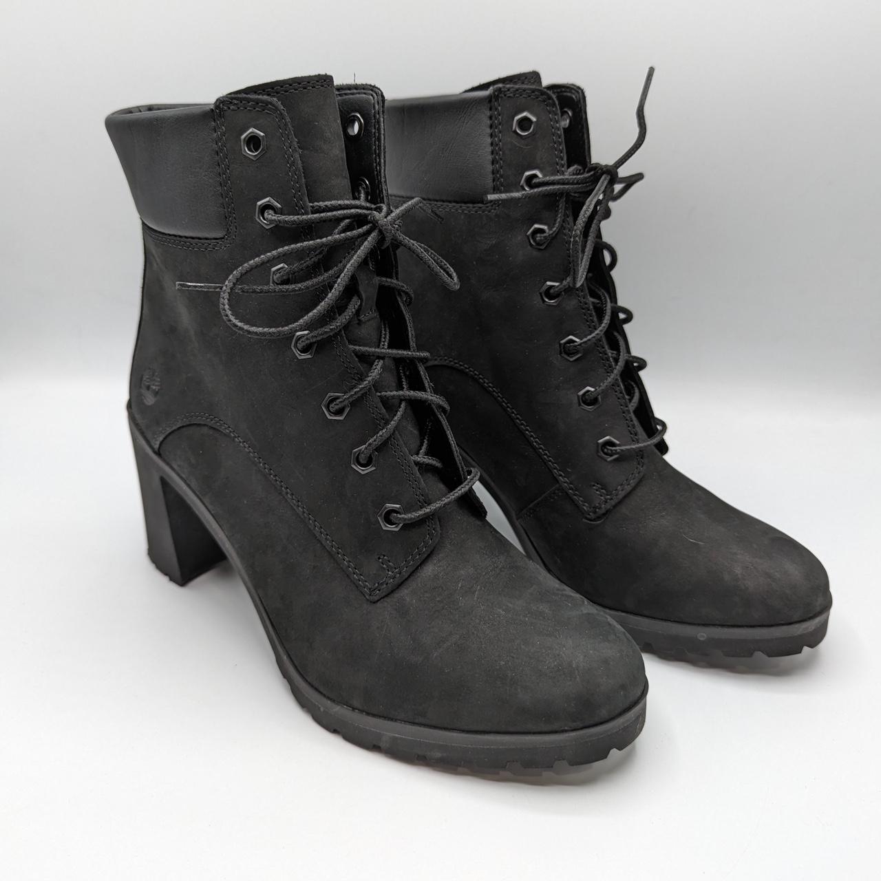 Depop Grey Timberland Heel Boots TIMBERLAND Allington Boots With A