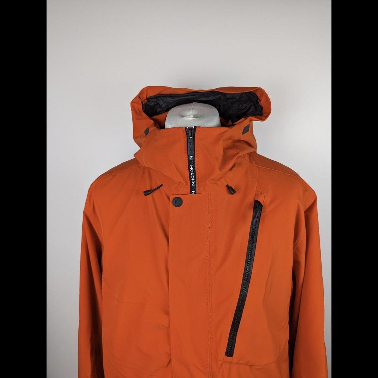 HOLDEN Fishtail Parka Ski Jacket - Orange Classic | Depop