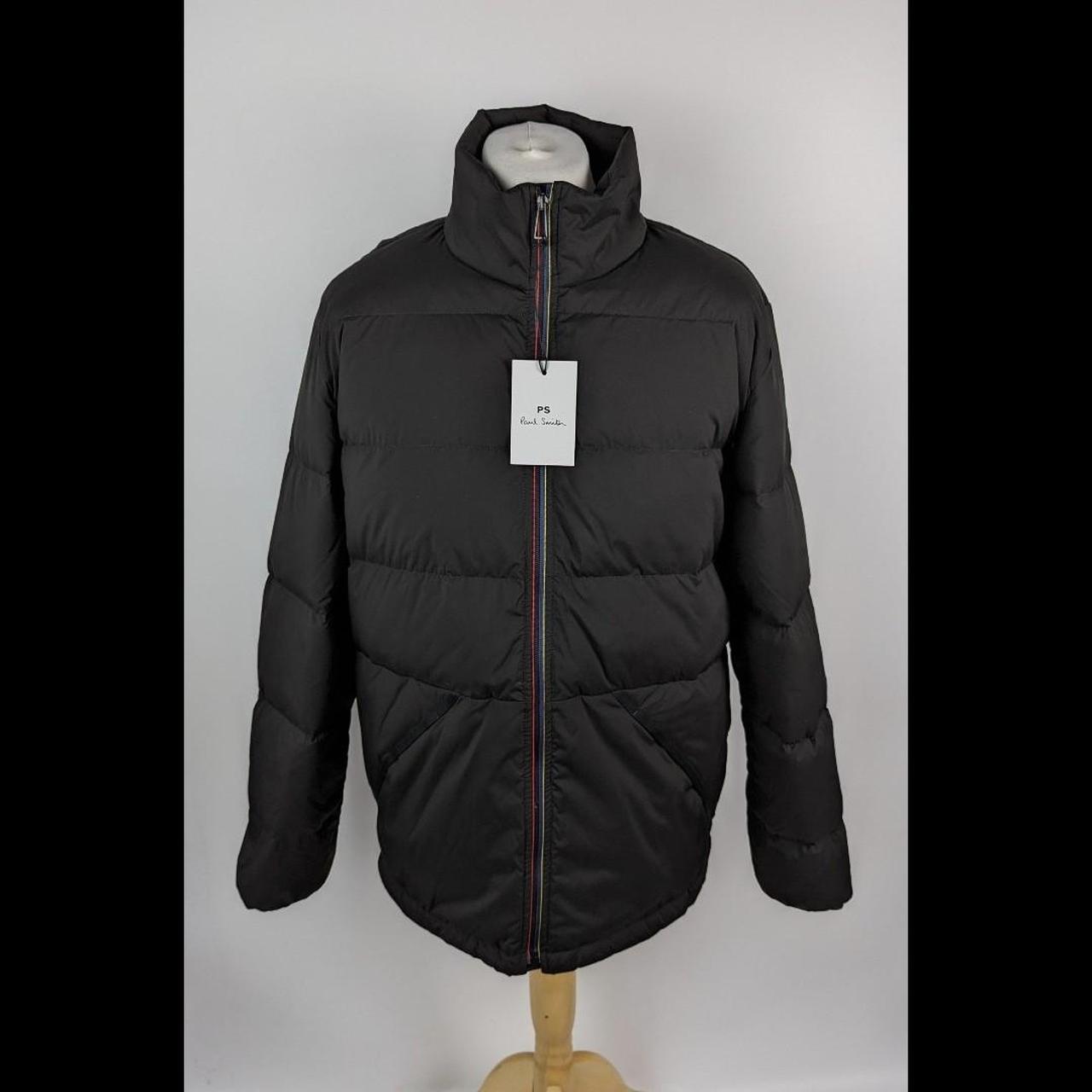 PAUL SMITH Mens Down Jacket Black Paul Smith Depop
