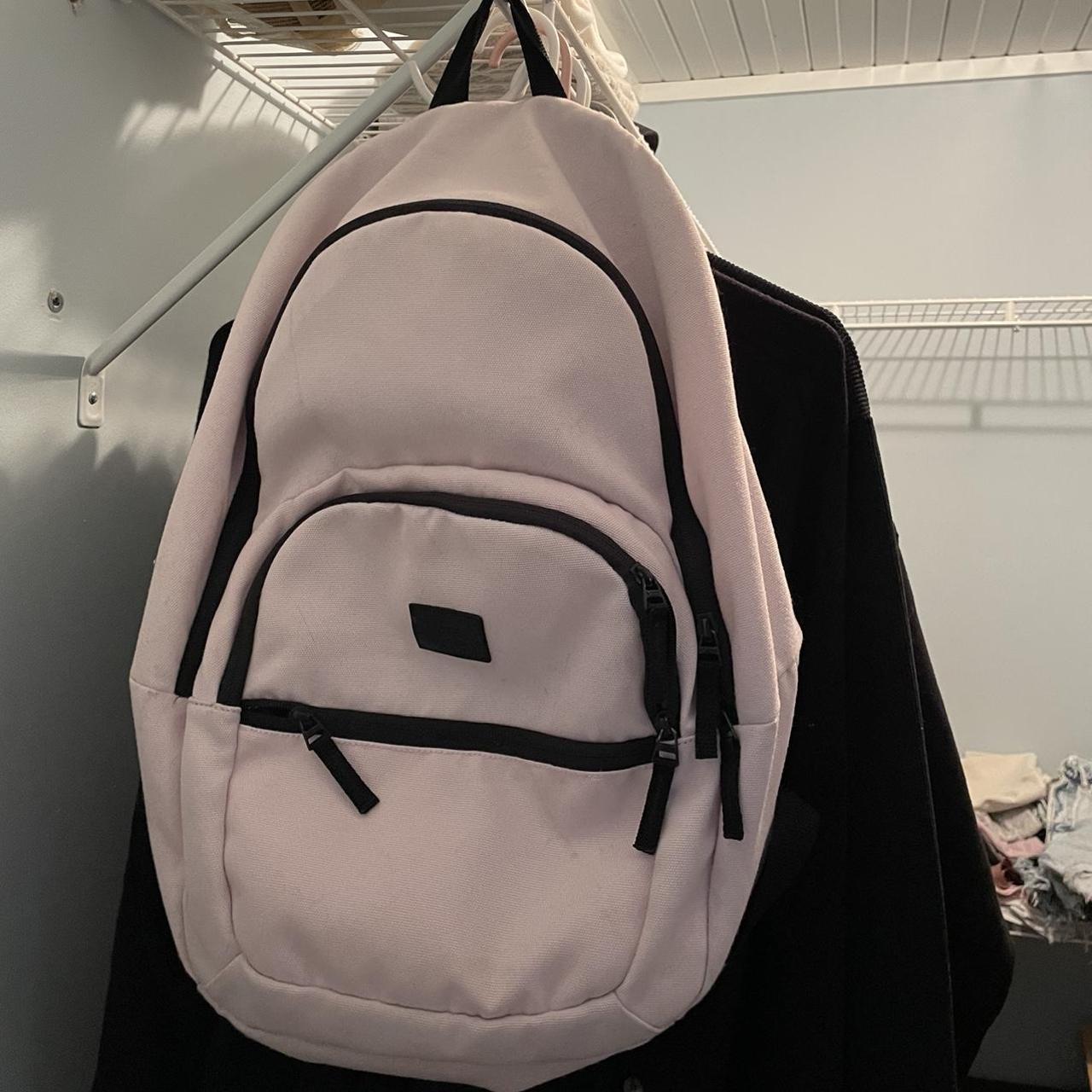 Pink vans backpack Just no use for it anymore - Depop