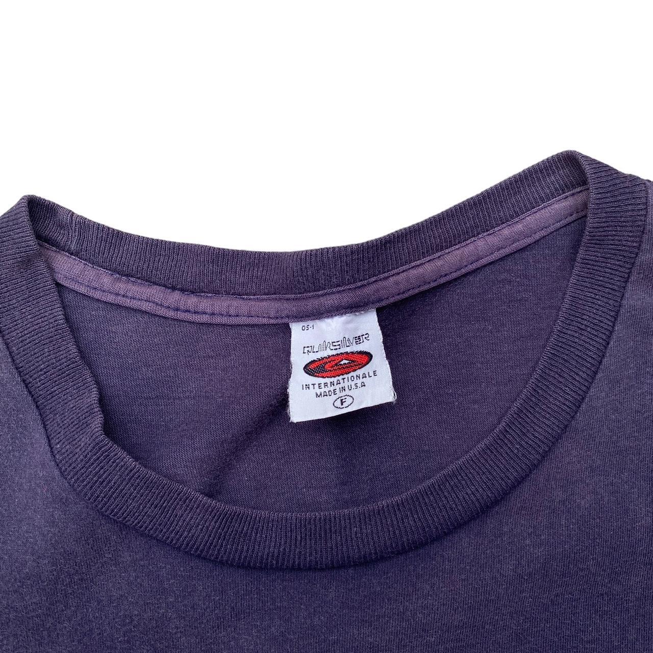 古着　Quicksilver VINTAGE 90s Quiksilver 1/3 Zip Fleece Jacket Graphic Print