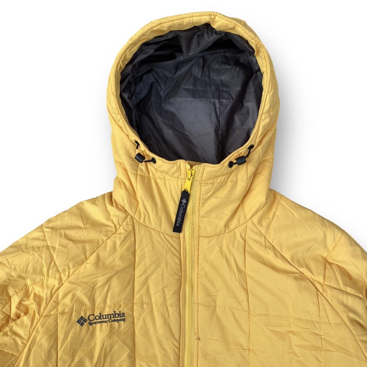 Columbia Down Jacket Youth 14/16 USA / UK XL / EU 152 Yellow