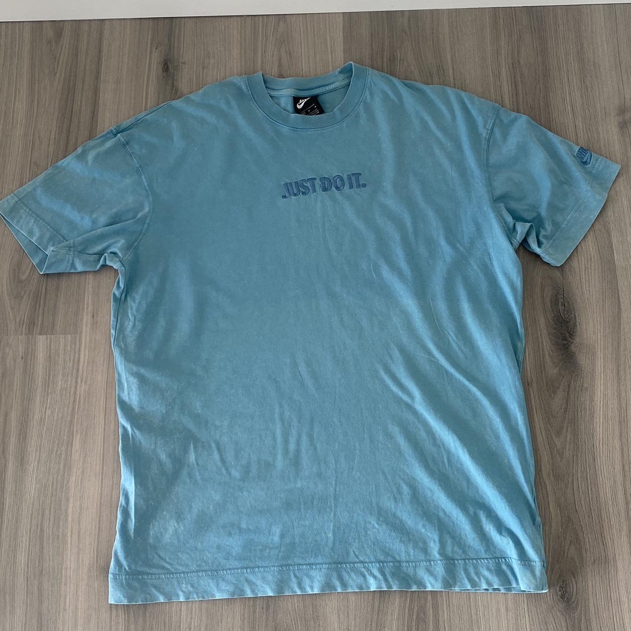 nike just do it washed t shirt