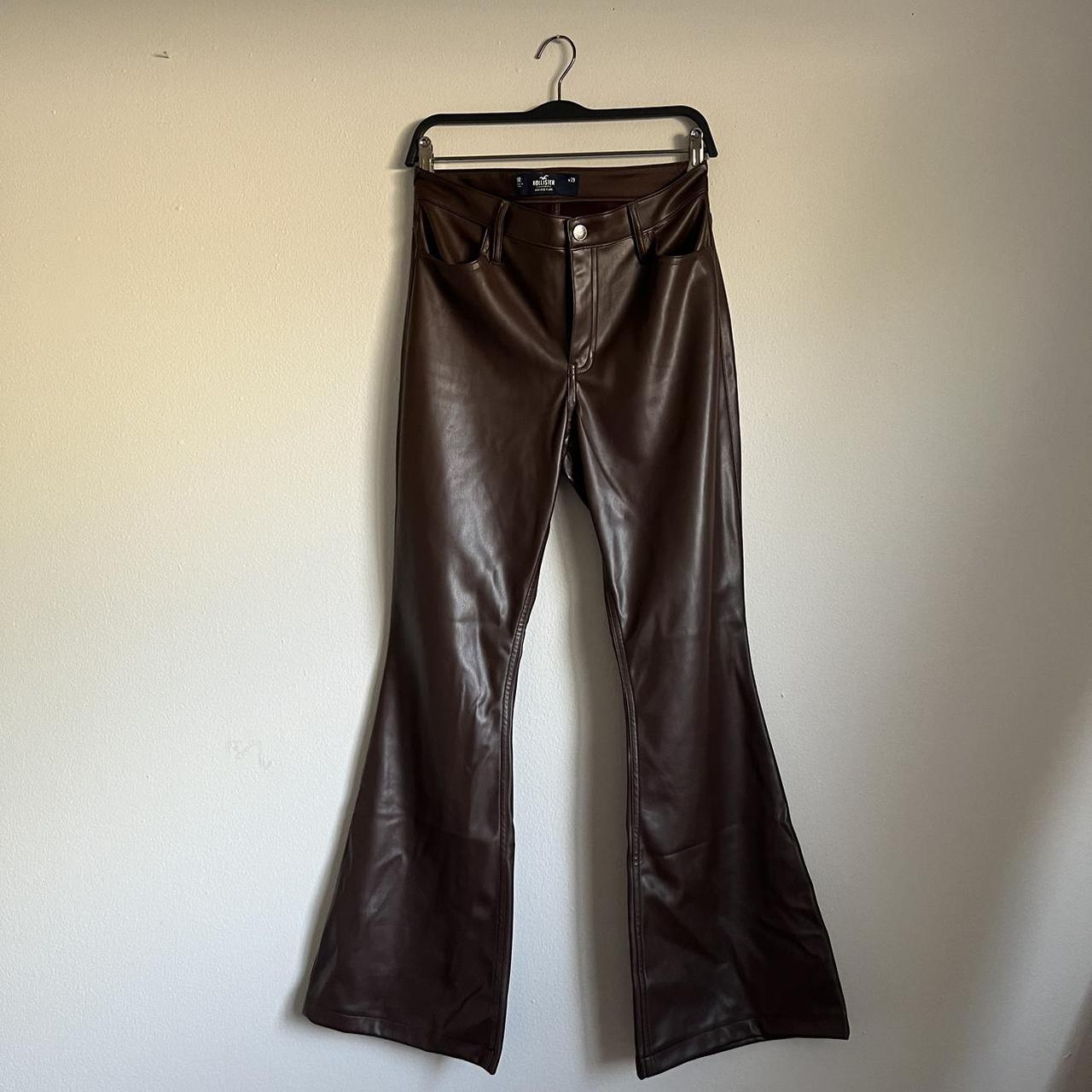 DYNAMITE Helena Demi Boot Faux Leather Pant - NEW w/ - Depop