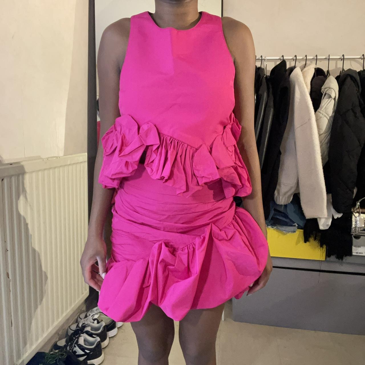 Ensemble fuchsia Zara Jupe M Haut XS Mais je Depop