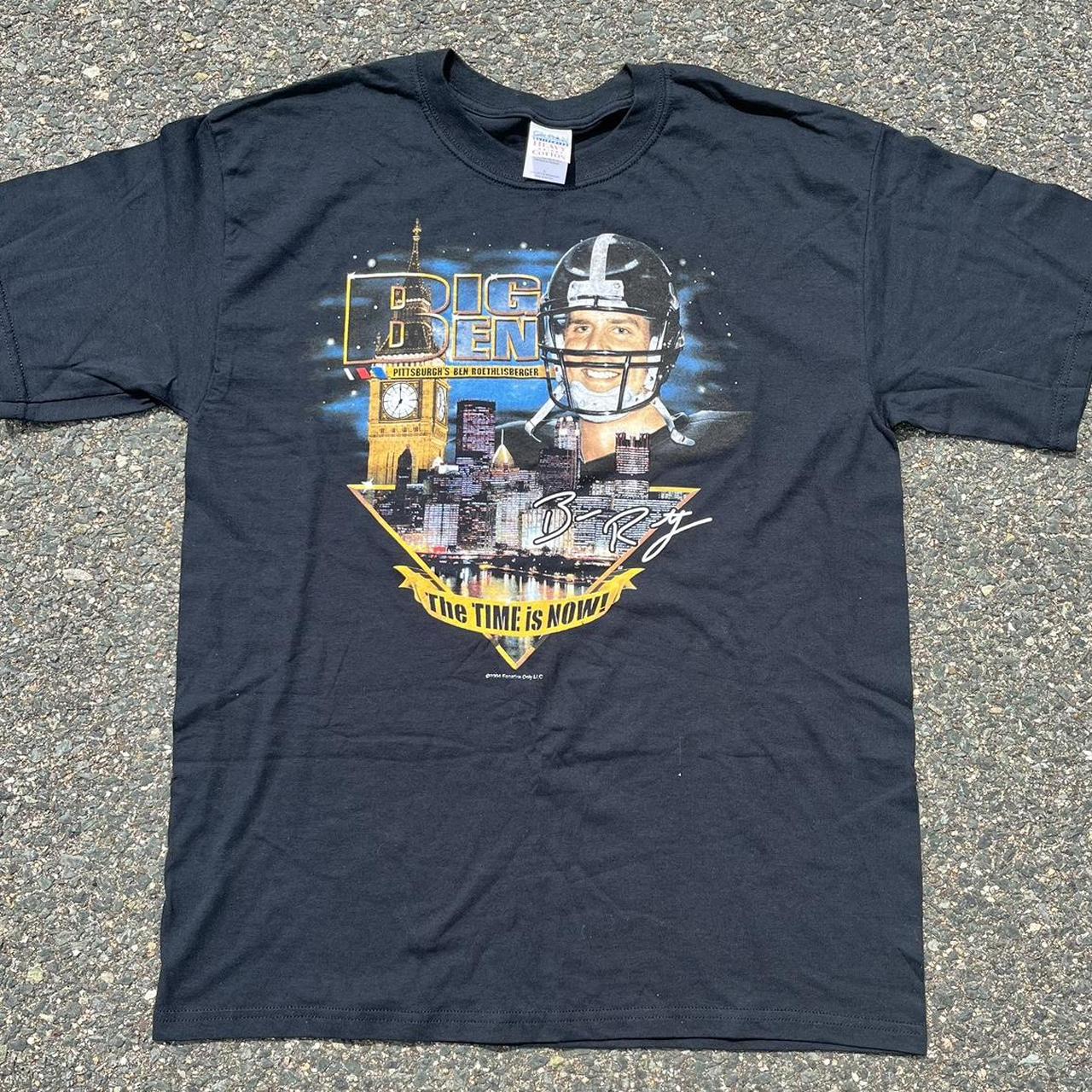 Vintage Pittsburgh on sale Steelers Ben Roethlisberger Shirt