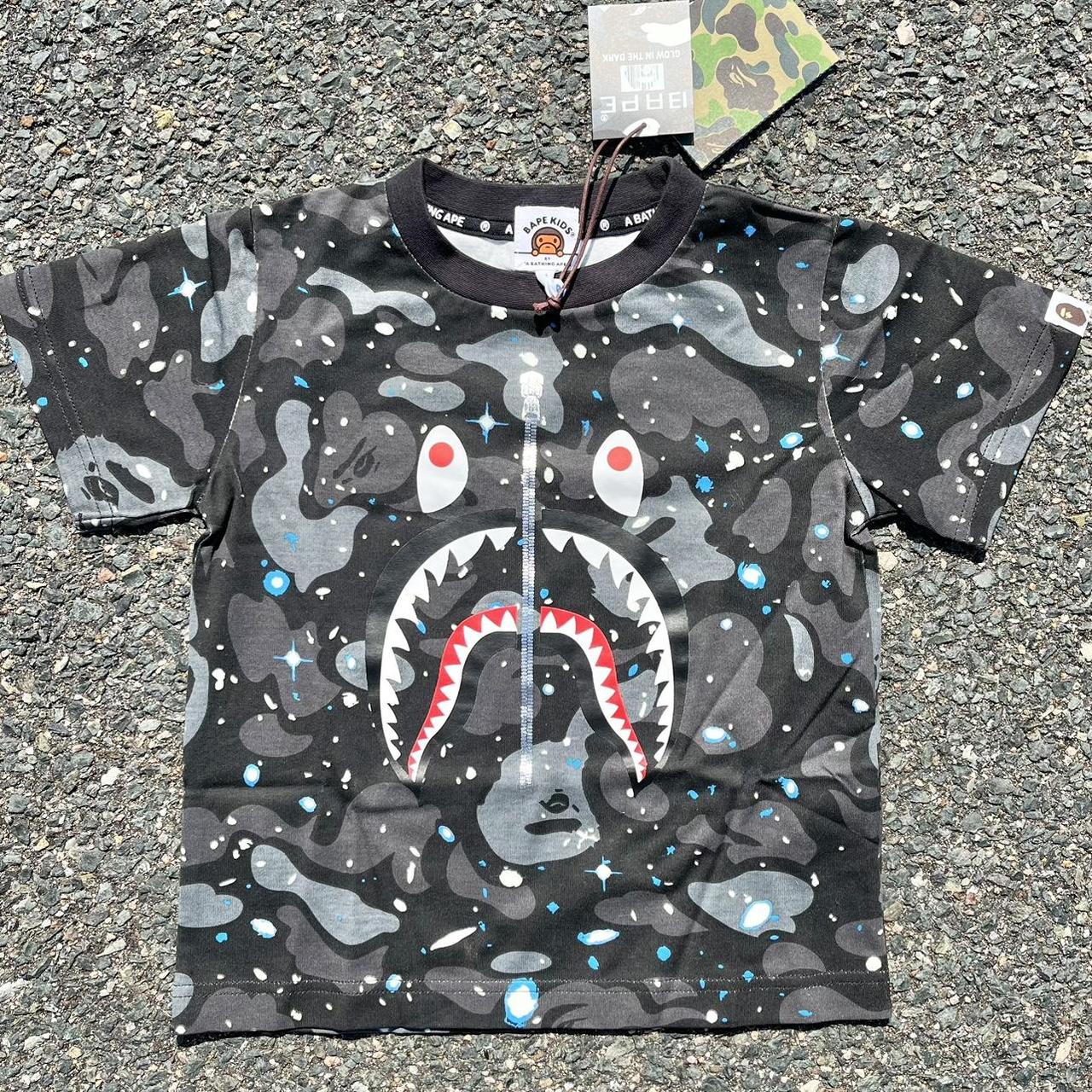 Brand New Bape Kid s A Bathing Ape Glow in the Dark