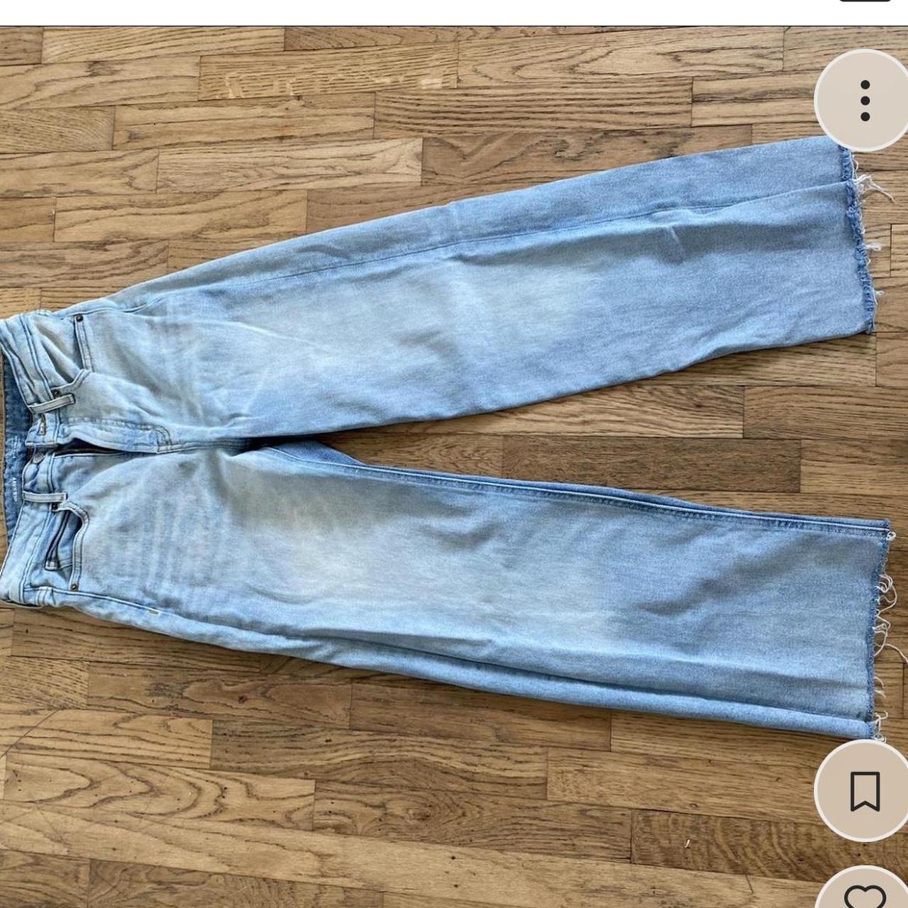 Extra High Rise Wide Leg Jeans Great Condition Depop