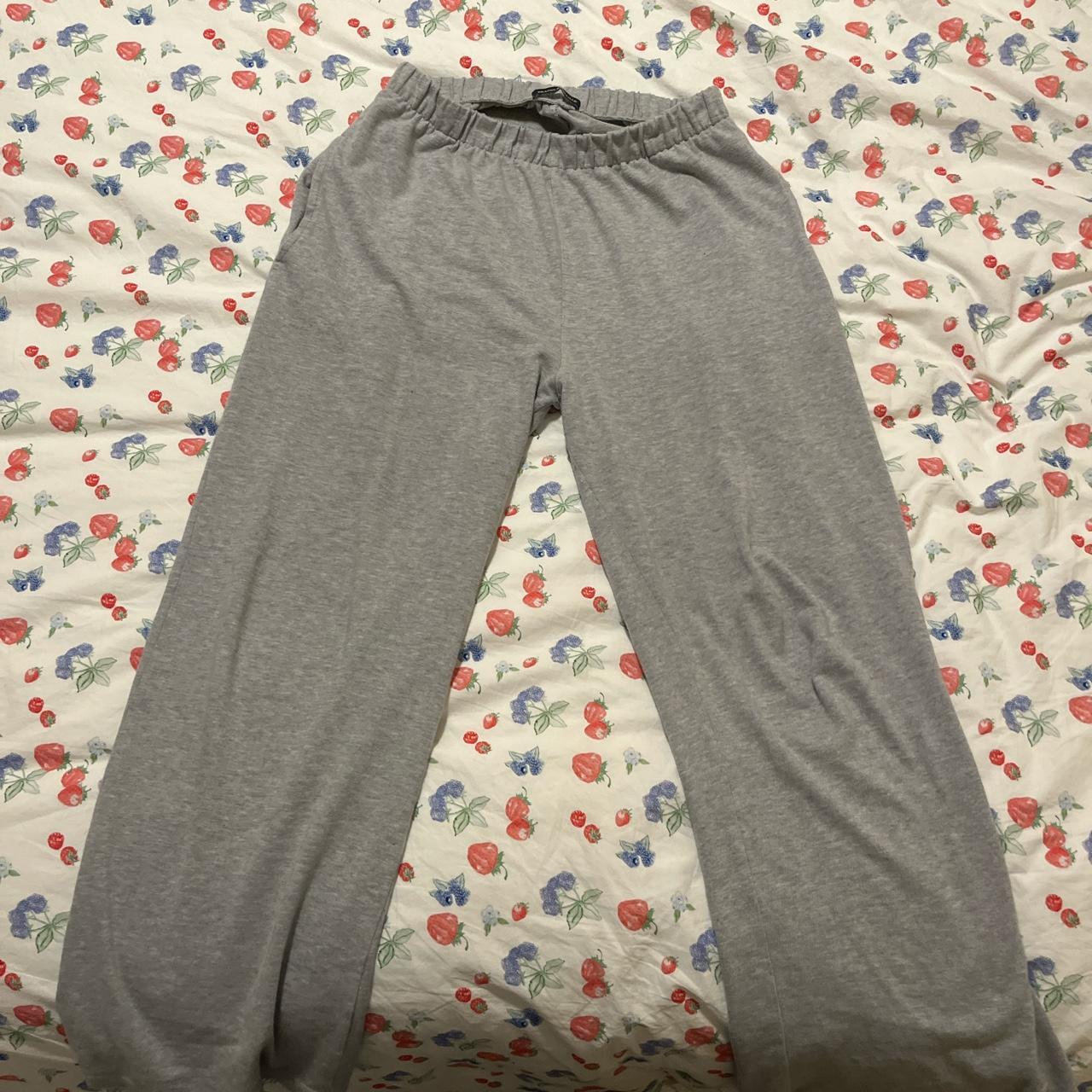 Brandy Melville Women's Grey Joggers-tracksuits