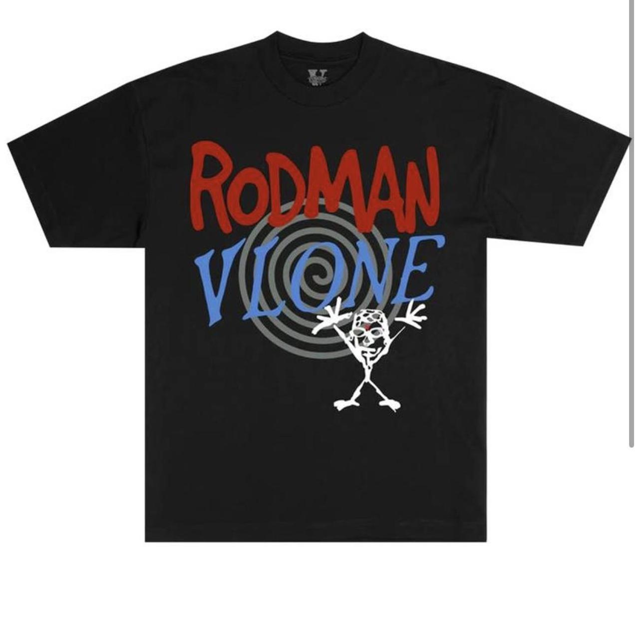 Vlone 2024 Dennis Rodman Pearl Tee Size Medium