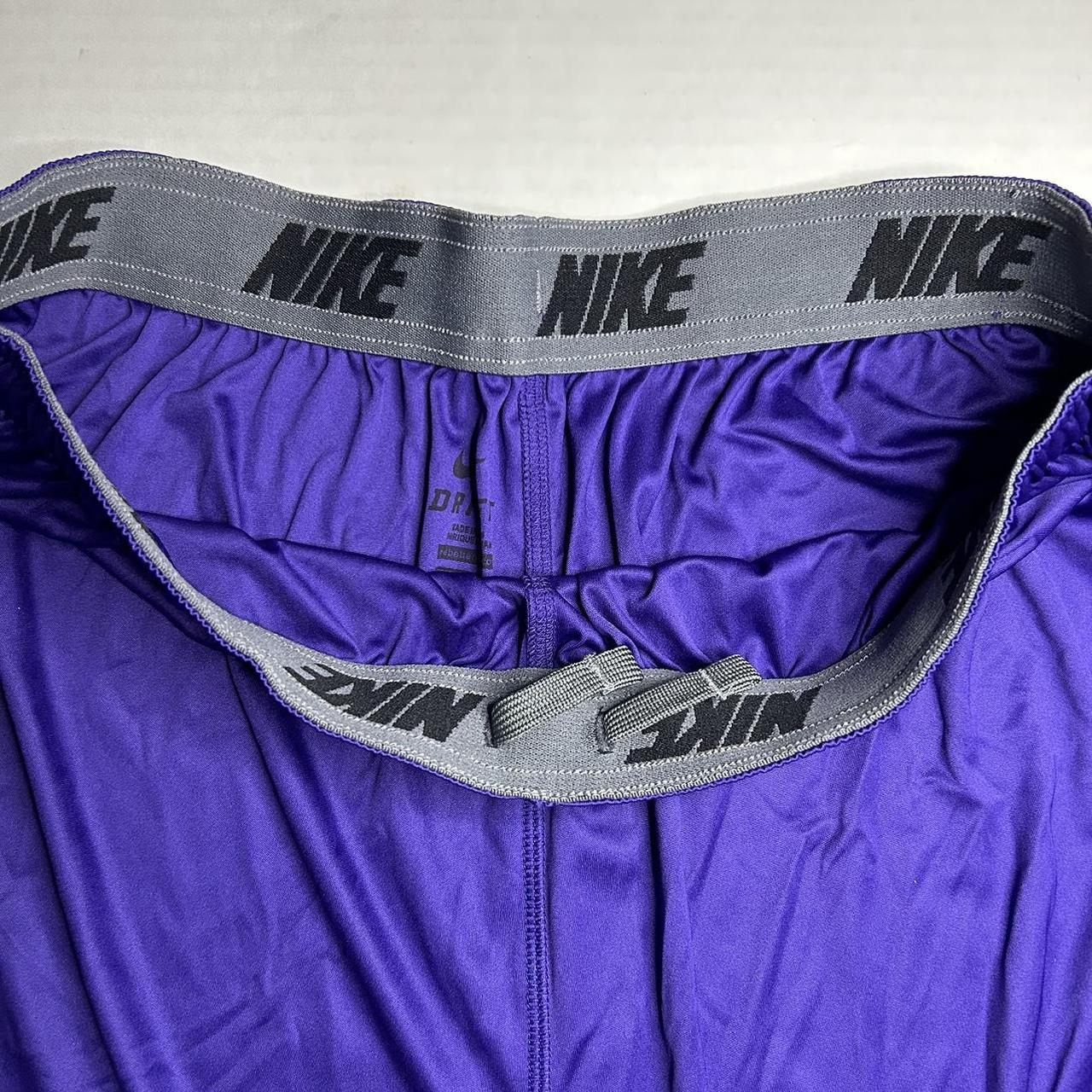 mens nike purple shorts