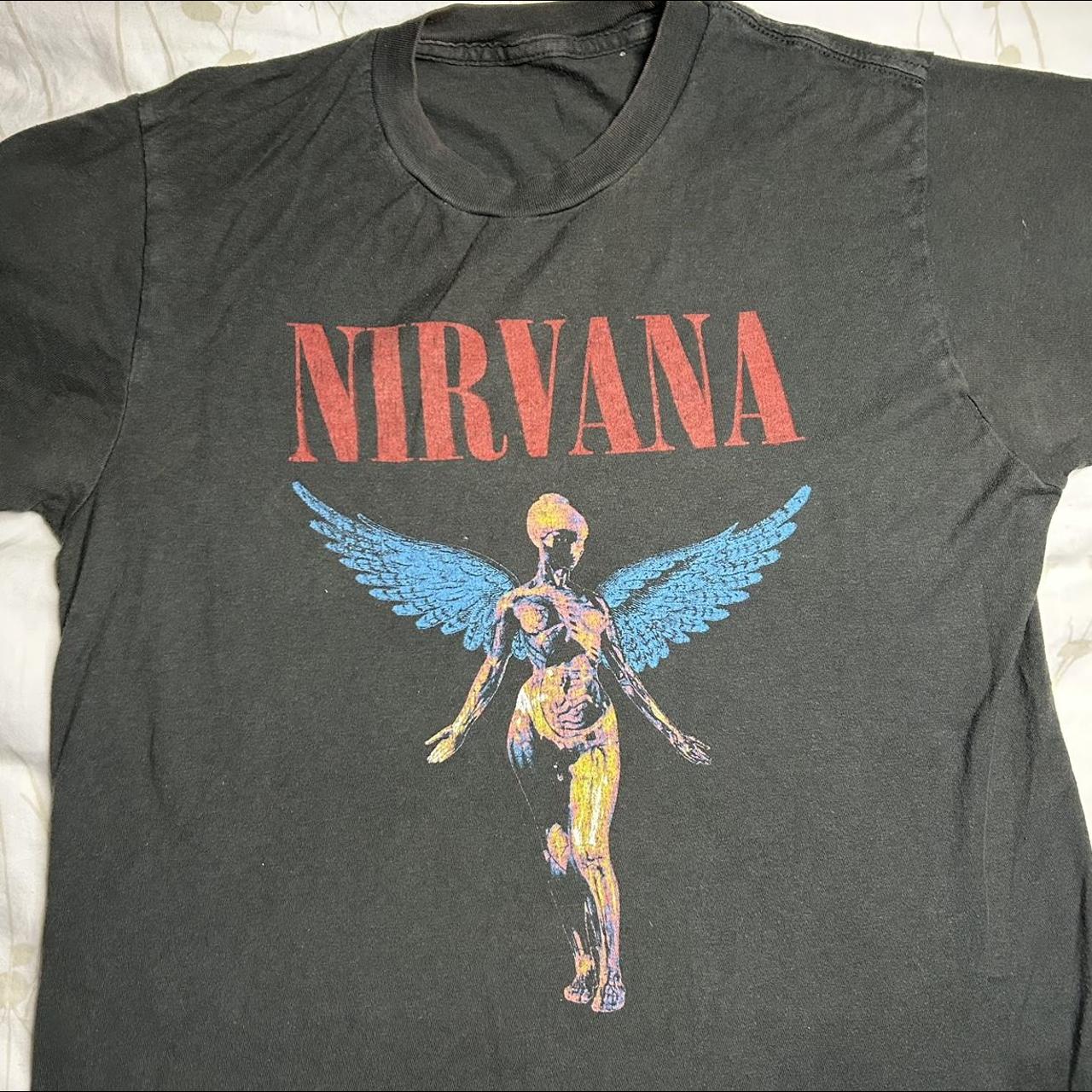 Nirvana In Utero Album Cover Shirt 🖤 •size tag... - Depop