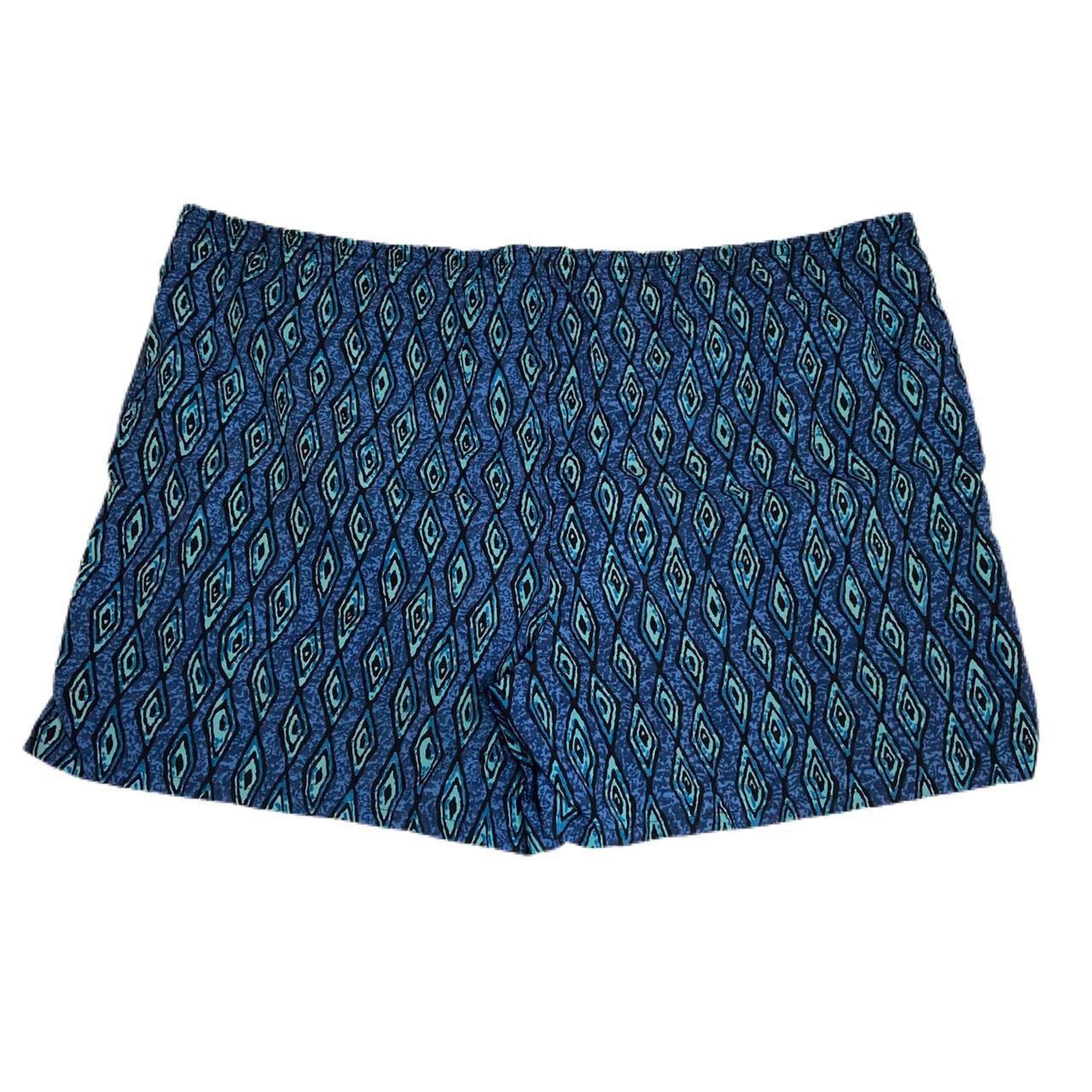 Men's Blue and Green Shorts | Depop