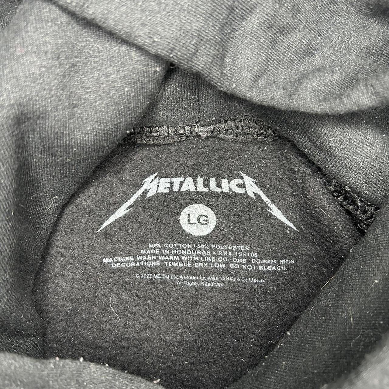 Metallica x San Francisco Giants hoodie pit to pit: - Depop