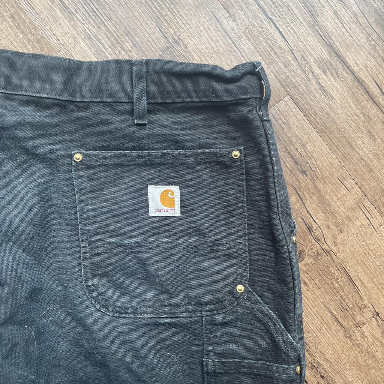 Carhartt Men's Black Trousers | Depop