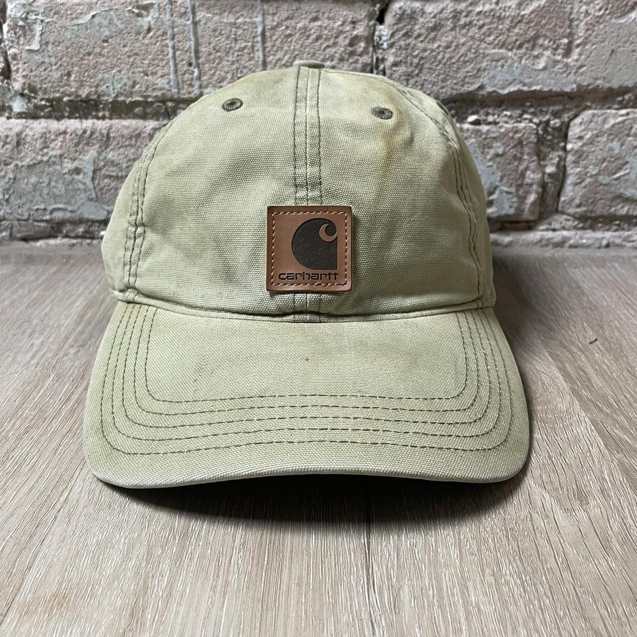 Carhartt duck brown cap Men's / women's khaki y2k - Depop