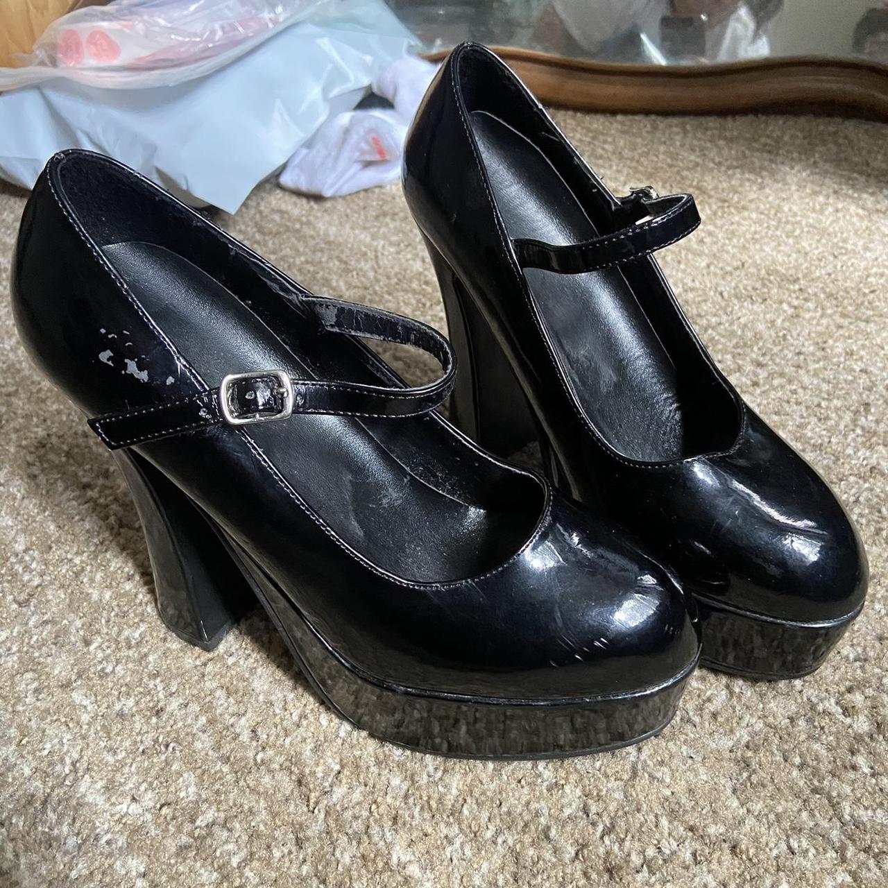 90s platform mary janes