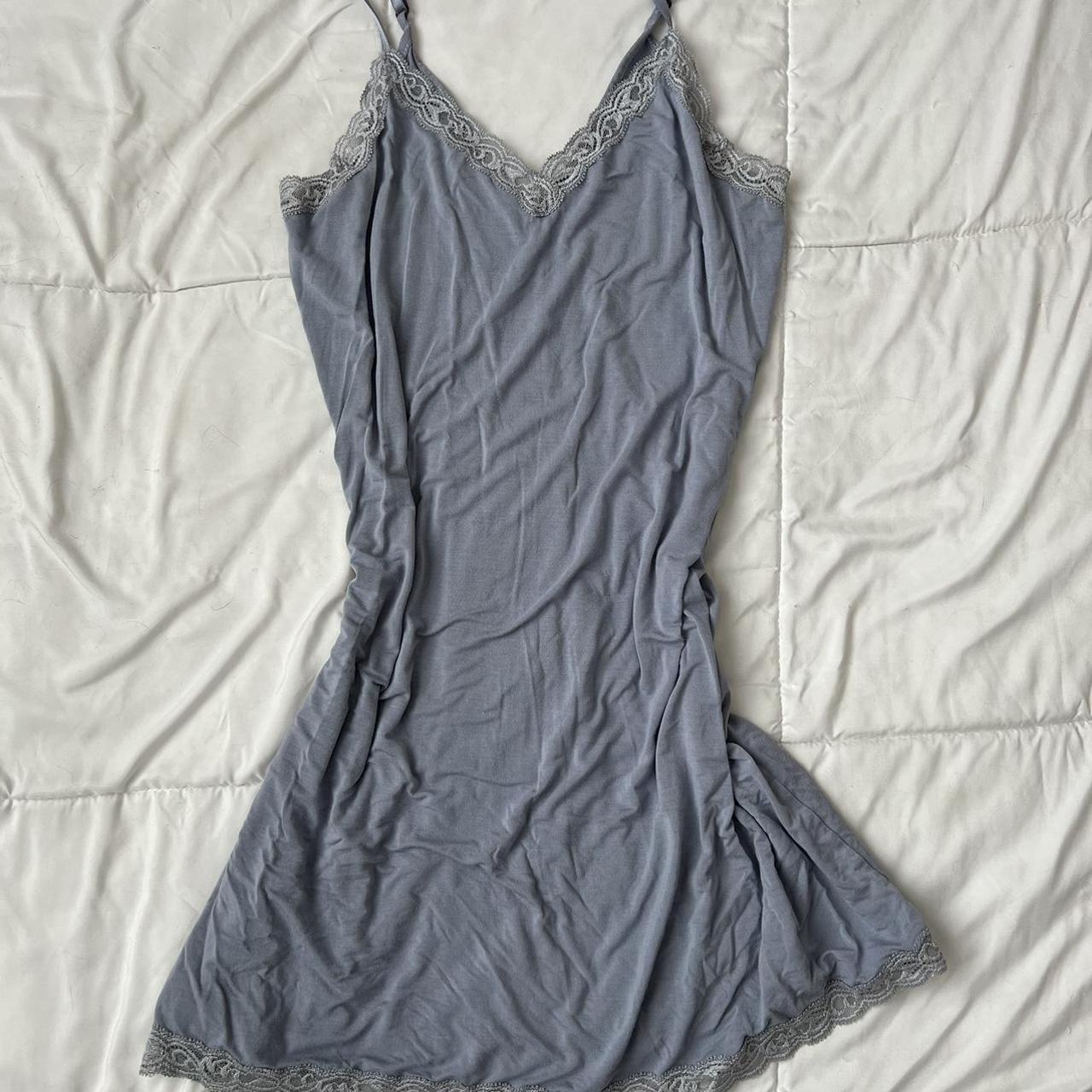 Natori Women's Grey and Blue Dress