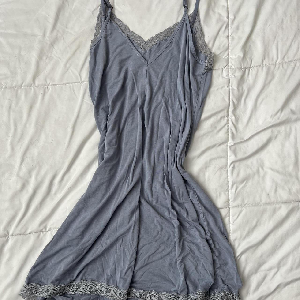 Natori Women's Grey and Blue Dress (3)