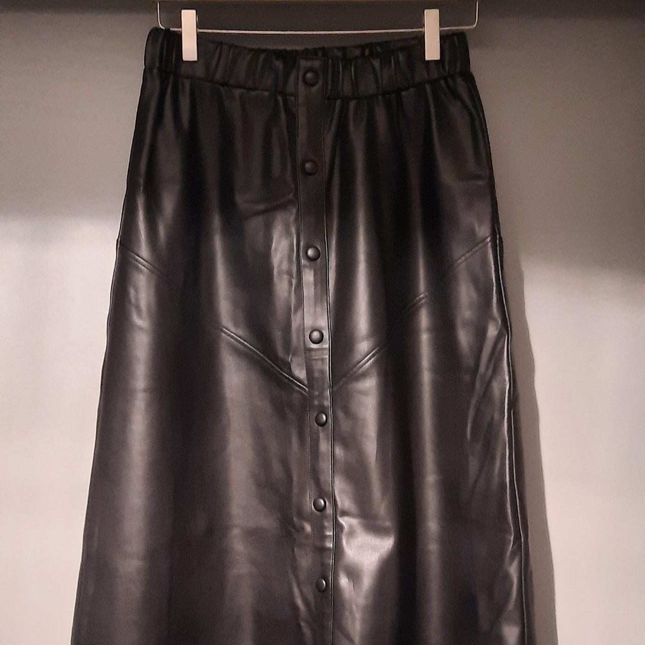 Faux leather skirt dunnes best sale