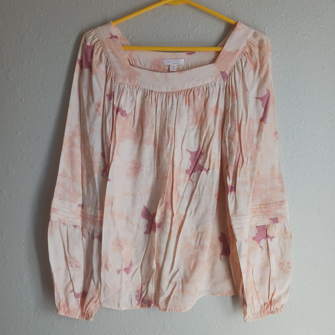 Women's LC Lauren Conrad Square Neck Peasant Top