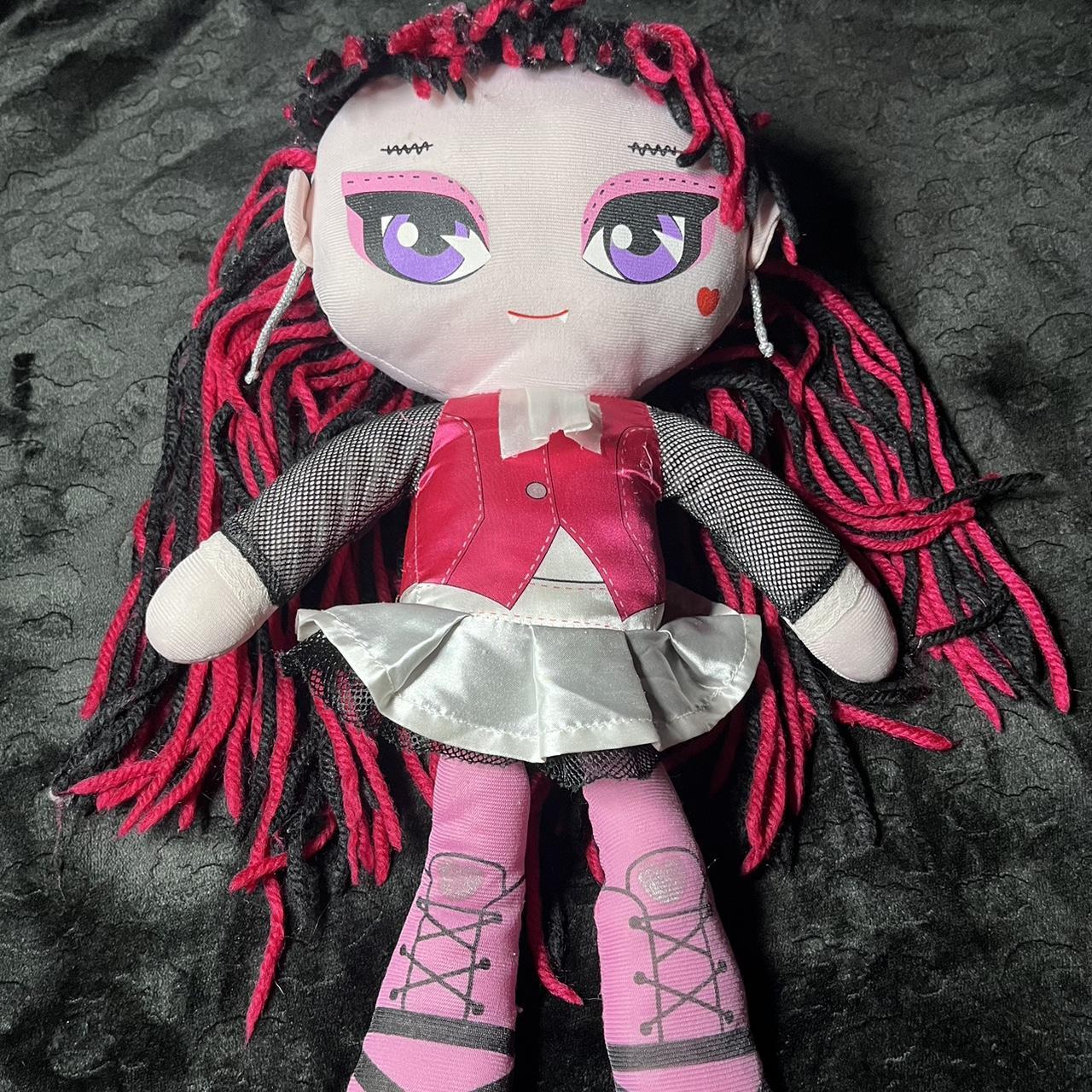 monster high draculaura plush🕷️ only has one... - Depop