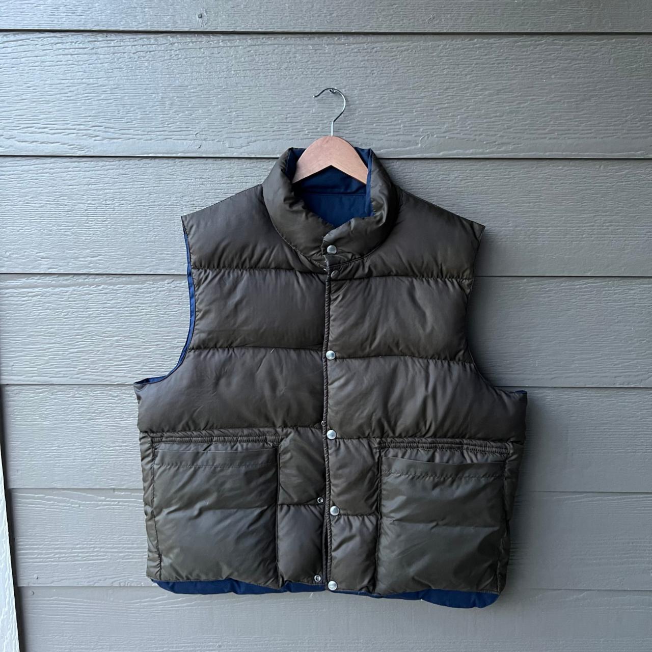 JC Penny Reversible Vest - Depop