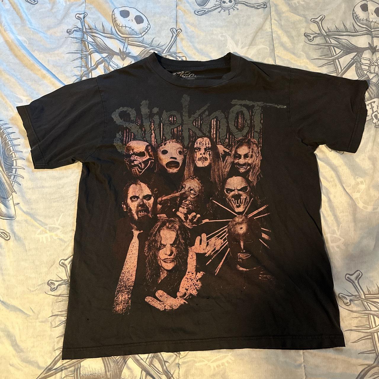 ★Slipknot band tee! super nice graphic with all the... - Depop