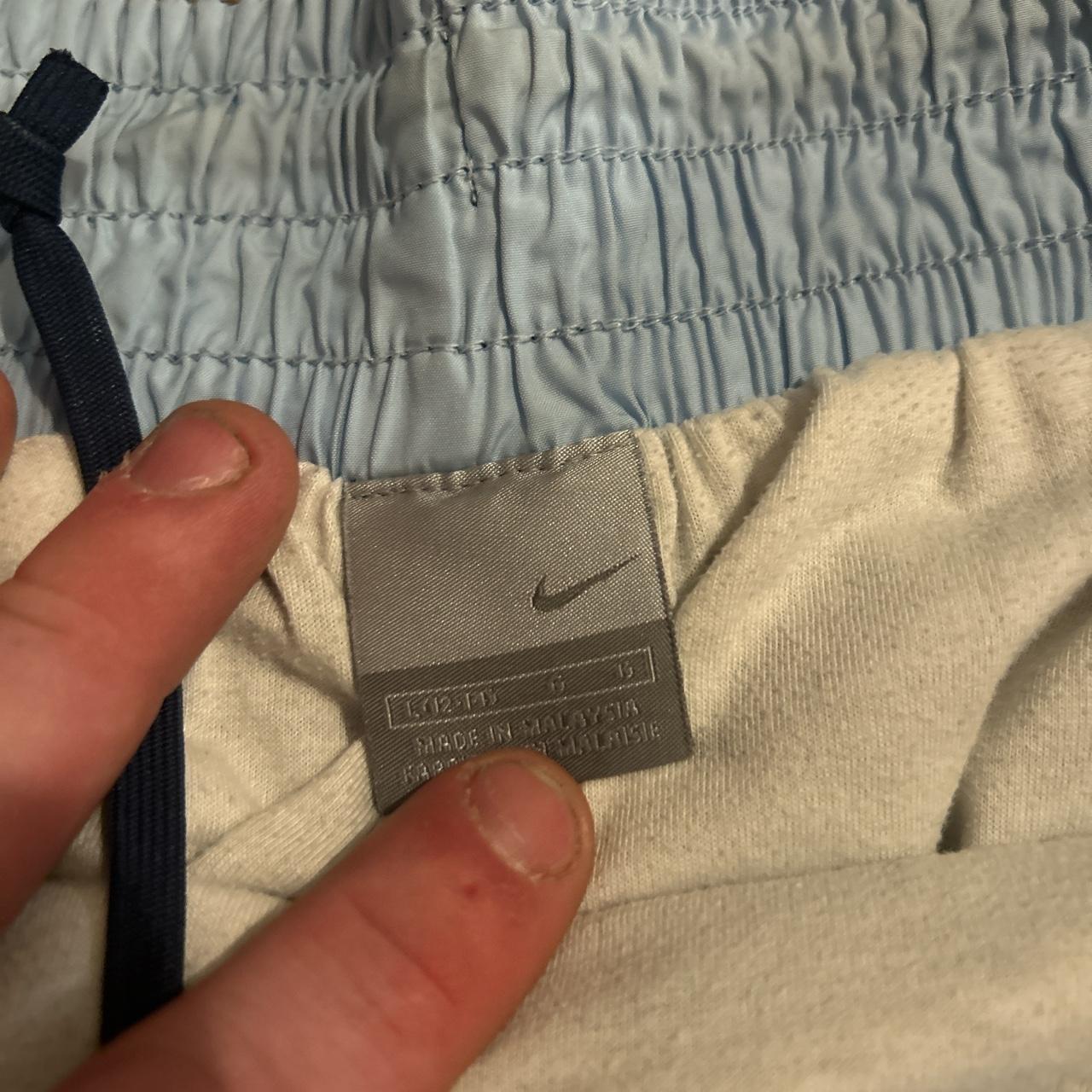 Nike Men's Blue and White Joggers-tracksuits (3)