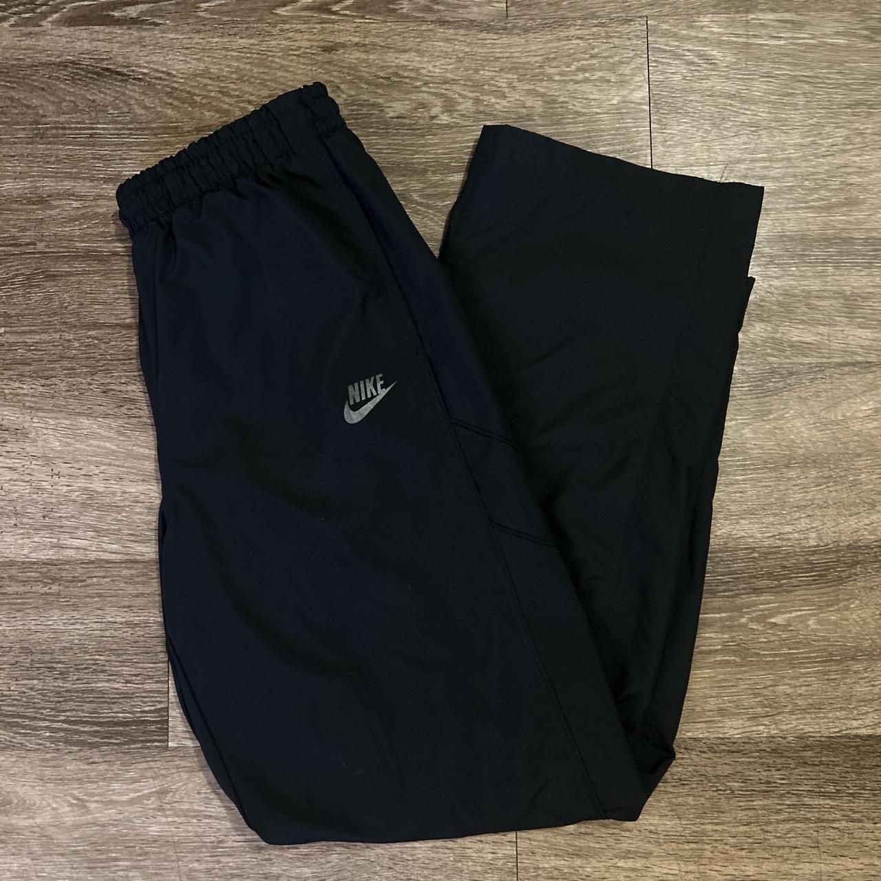 Nike Men's Black and Grey Joggers-tracksuits