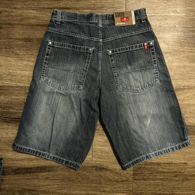 Pre-owned Jnco X Southpole Crazy Vintage Southpole Jnco Rave Style Y2k  Jorts Shorts In Blue | ModeSens