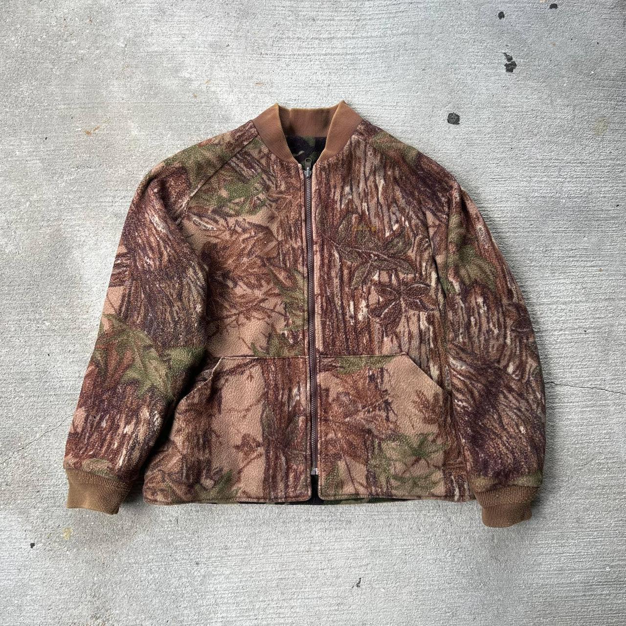 Vintage mossy oak reversible Realtree Camo hunting... Depop