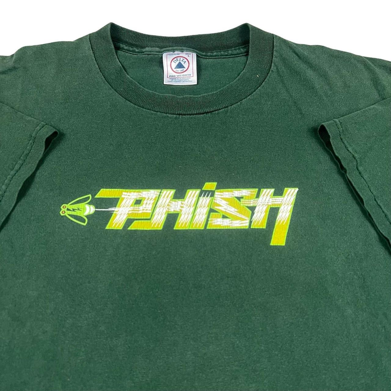 Newest Vintage Phish Green T Shirt