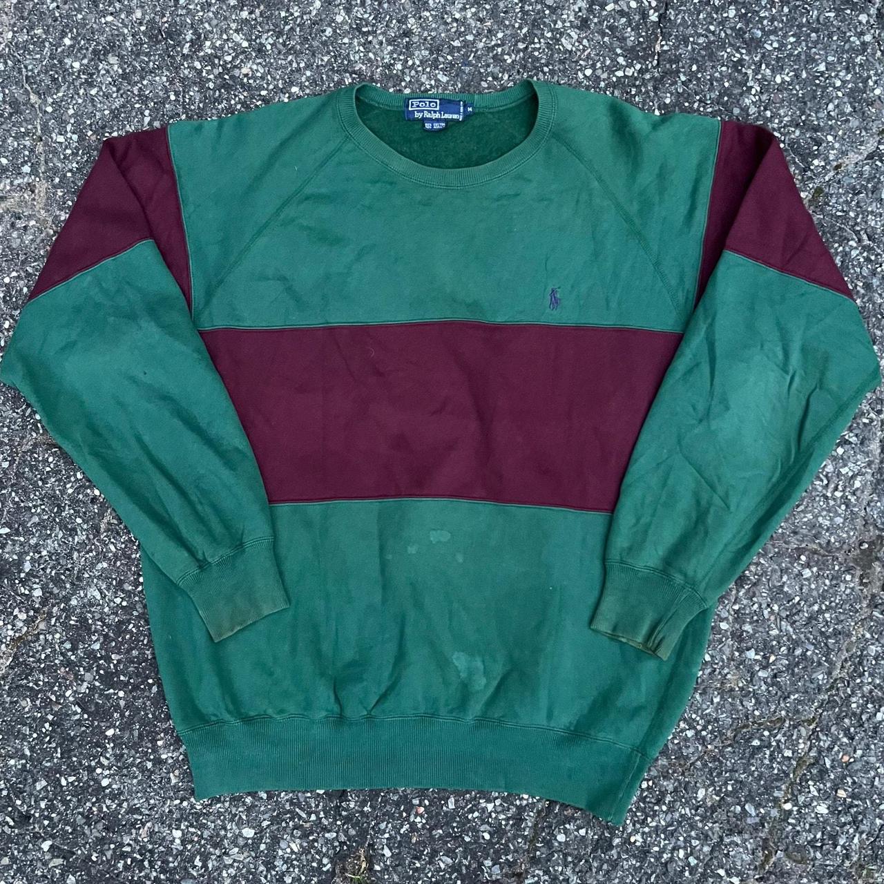 Vintage outlet Polo Ralph Lauren Crewneck Sweater Green