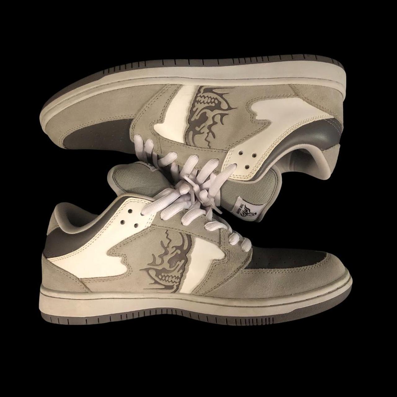 Warren Lotas Dunk Low Reaper 'Clean Slate' Depop