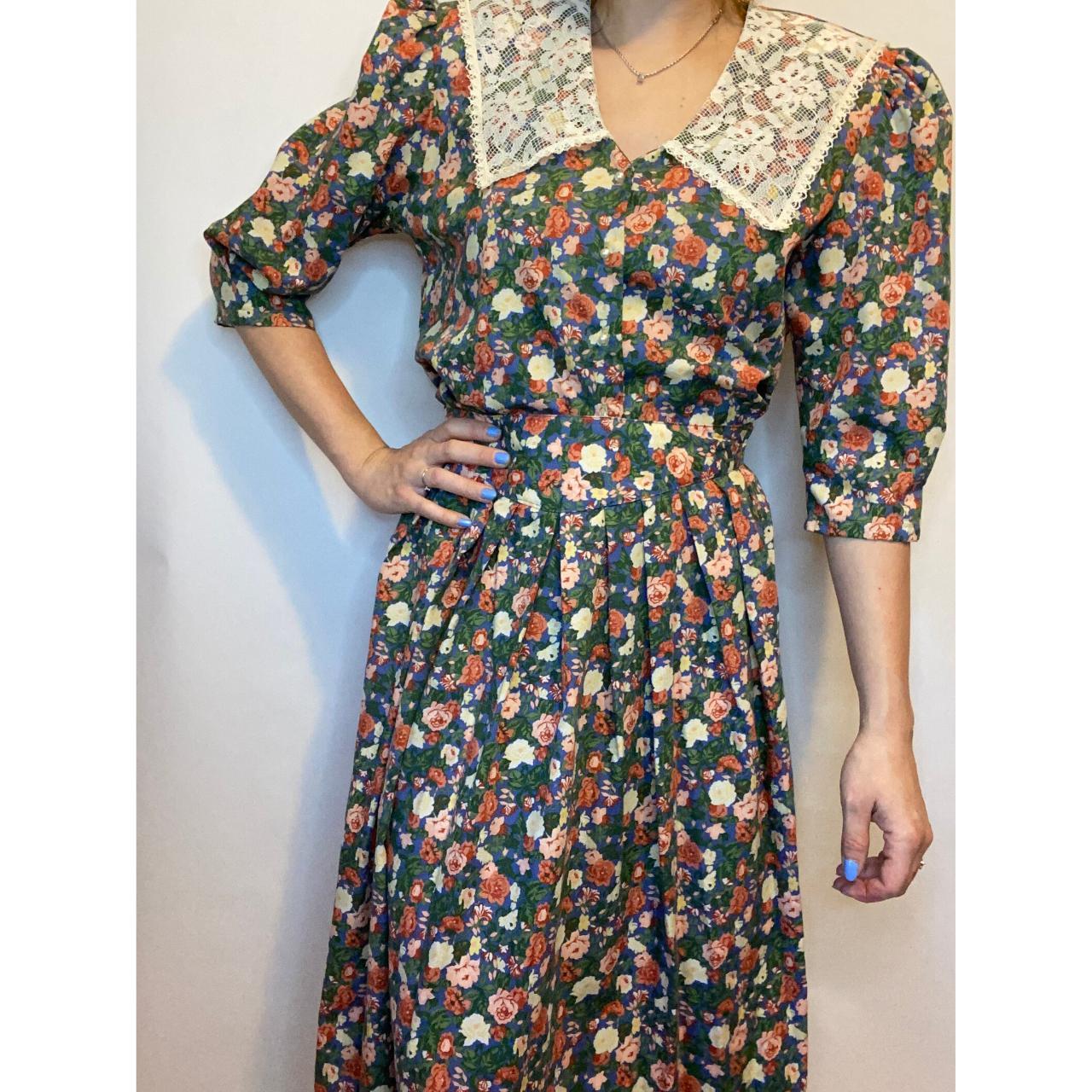 Ameri vintage LACE COLLOR SET DRESS 美品Ameri vintage LACE COLLOR