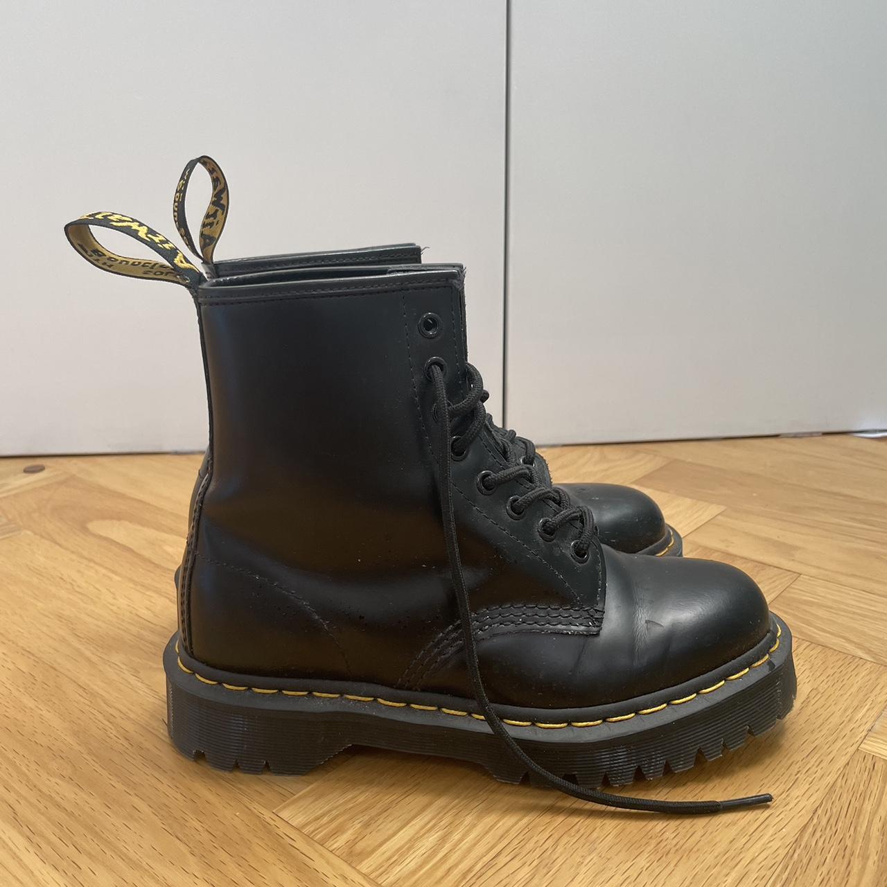 jadon smooth leather platform boots doc martens