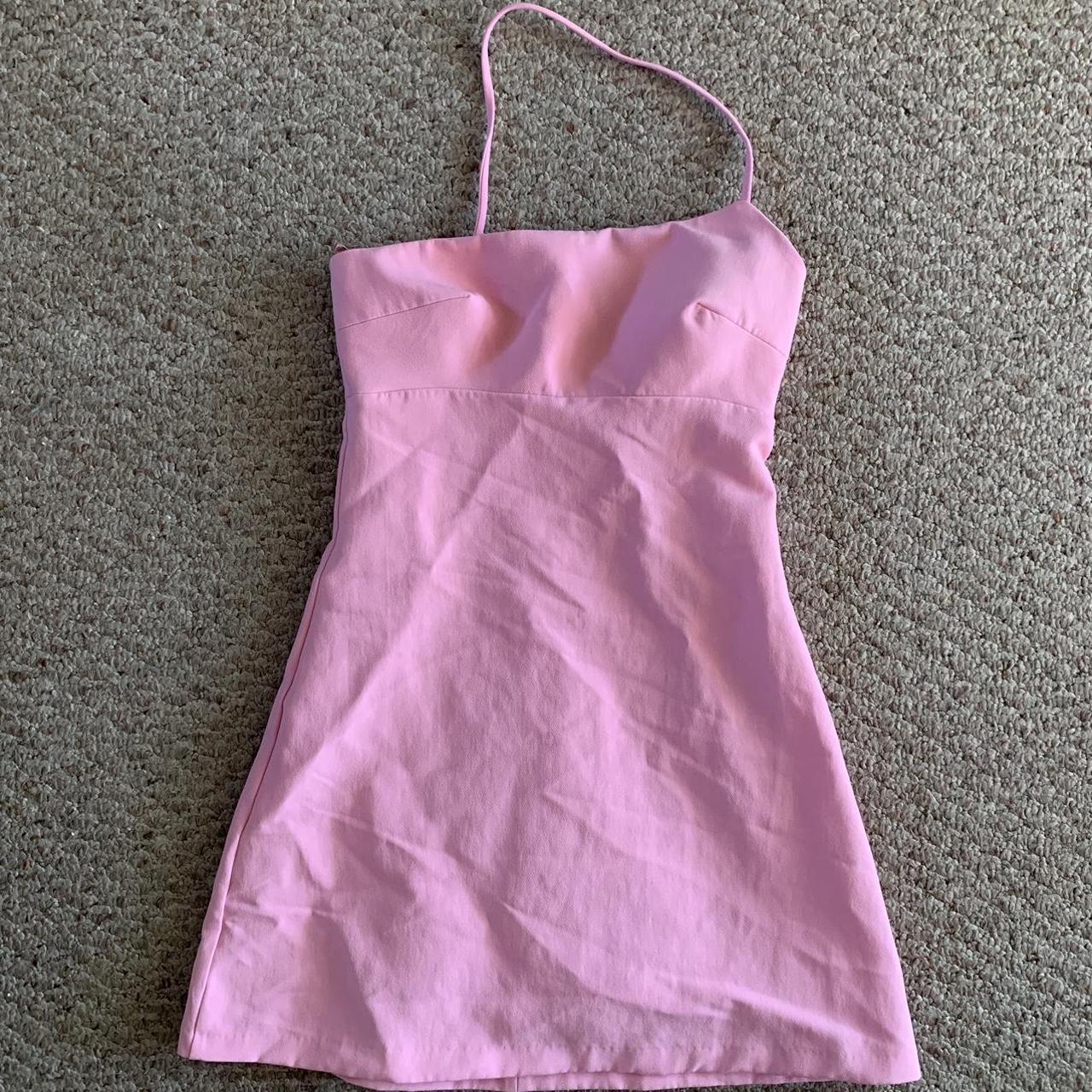 Zara pink romper. Has built in shorts and an... - Depop