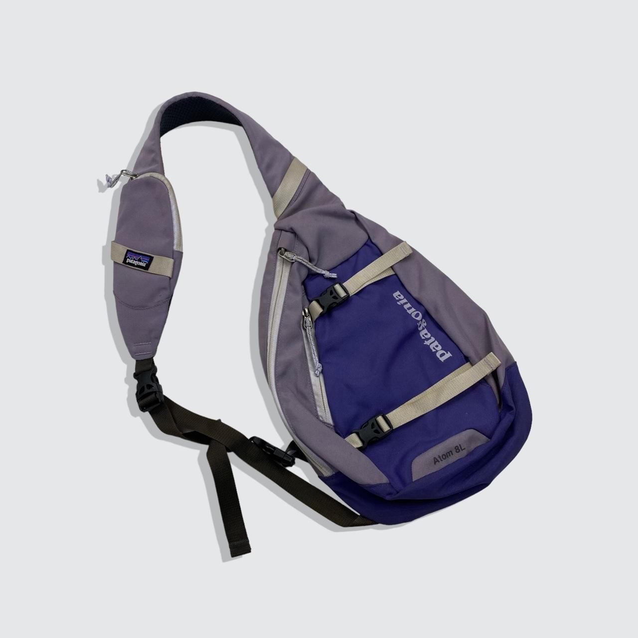 Patagonia Men's Purple Bag Depop