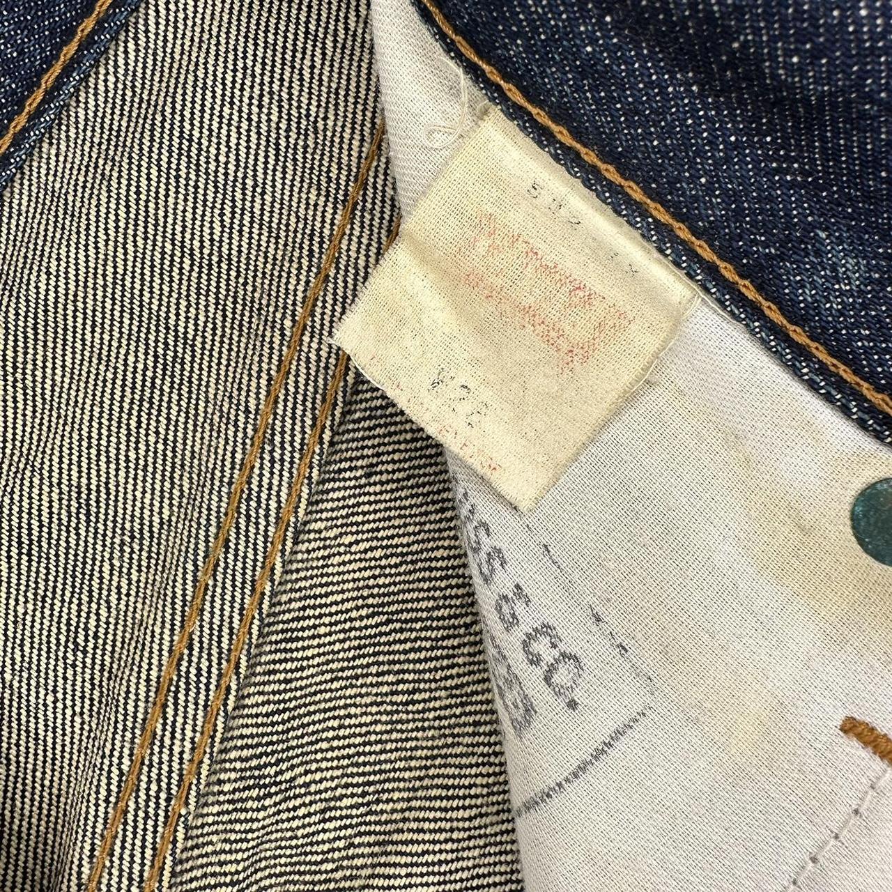 Rare vintage 90s levis big e selvage denim... - Depop