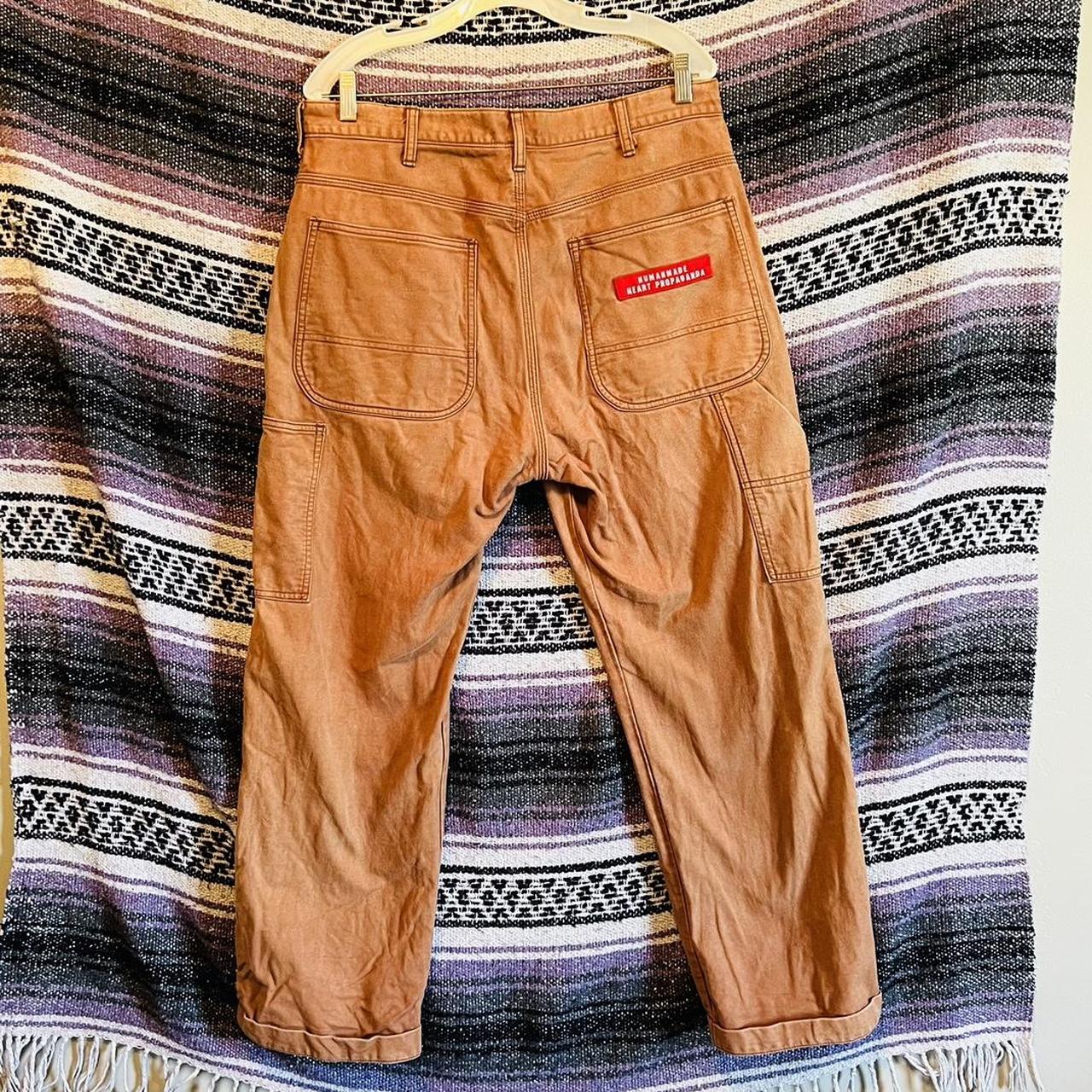 Human Made Men's Tan Trousers (2)