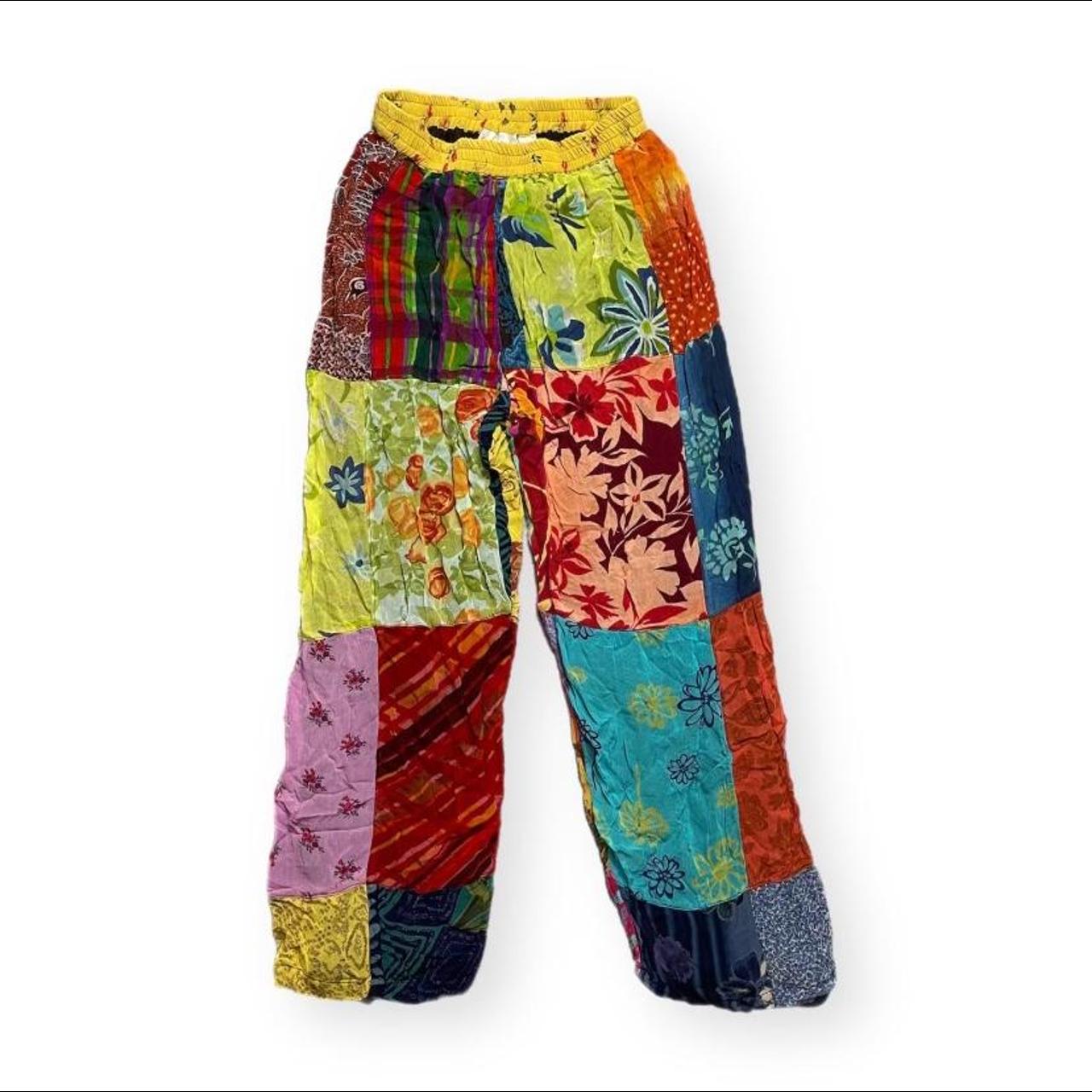 Vintage hippie patchwork pants 😻 has some flaws... Depop