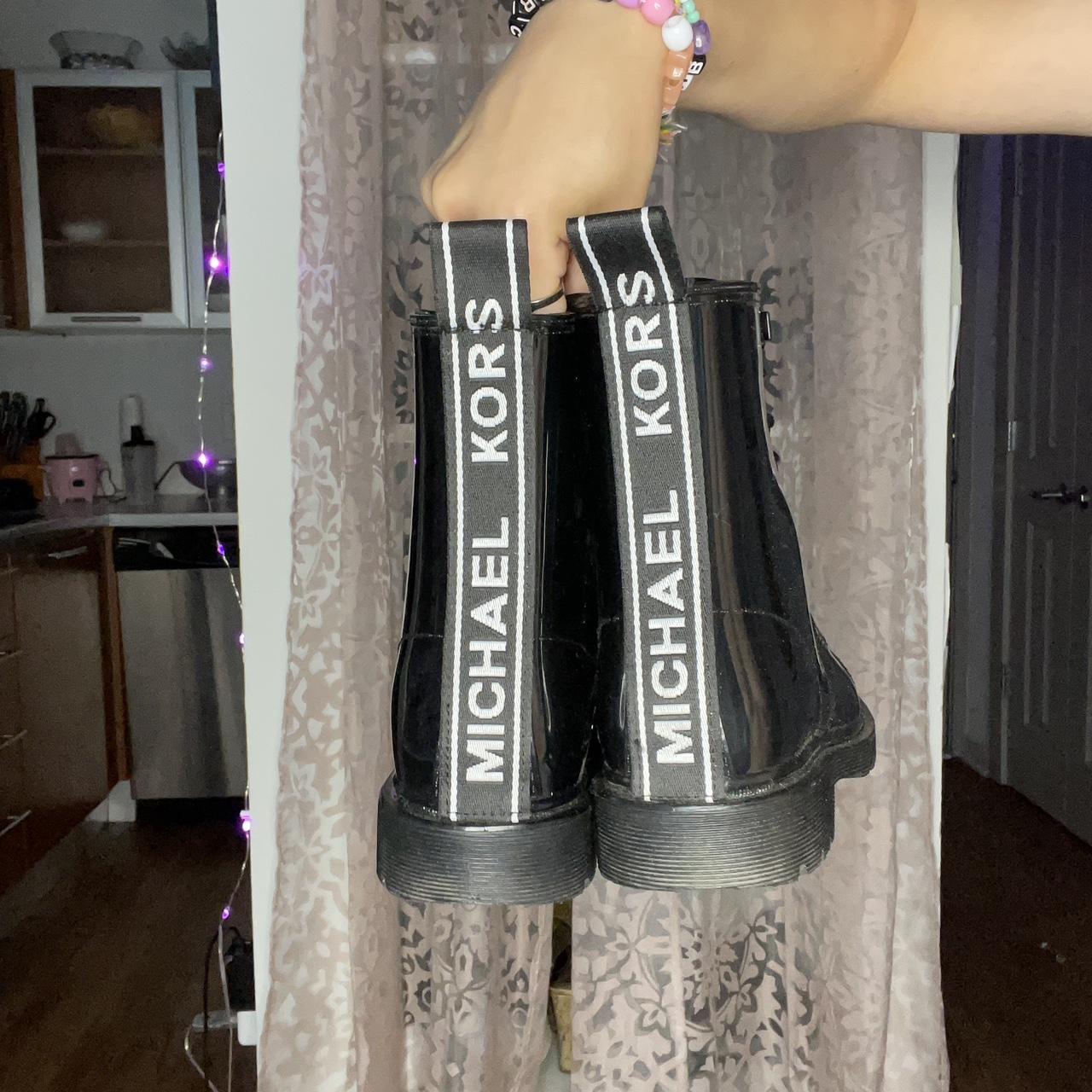 michael kors khloe combat boots